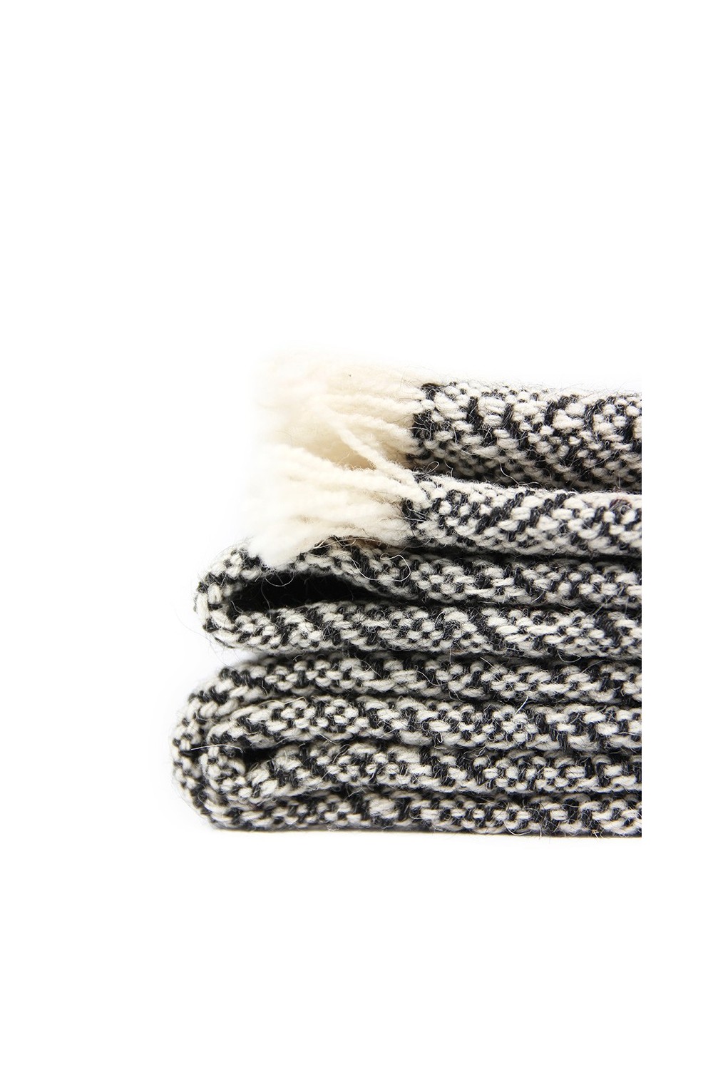Manta de lana hecho a mano en telar